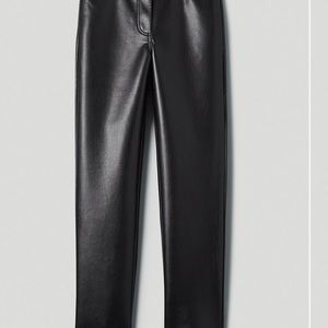 Aritzia vegan leather pants